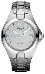 Tissot New Titanium Men's Swiss Watch, Silver T65758131