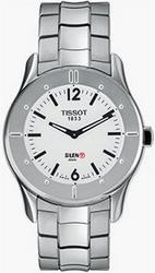 Tissot Silen-T Men's White Dial 3-Hand Silver tone Steel Watch T40148611