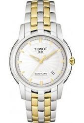 Tissot T-Ring Mechanical Auto Men's Watch, Silver T97248331