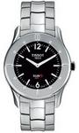 Tissot Silen-T Men's Black Dial 3-Hand Silver tone Steel Watch T40148651